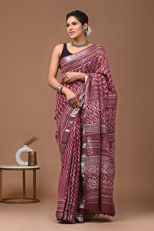 Vien Kalamkari Print Saree