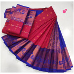 Rani Pink Soft Saree