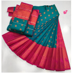Soft Silk Saree Pastel Blue Colour
