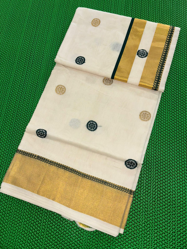 Kerala Handloom Cotton saree