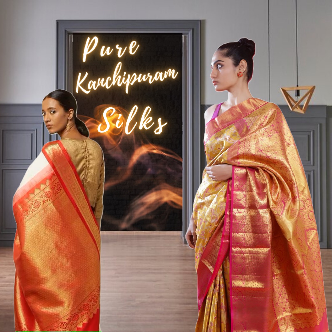 Pure Kanchipuram Silks Saree