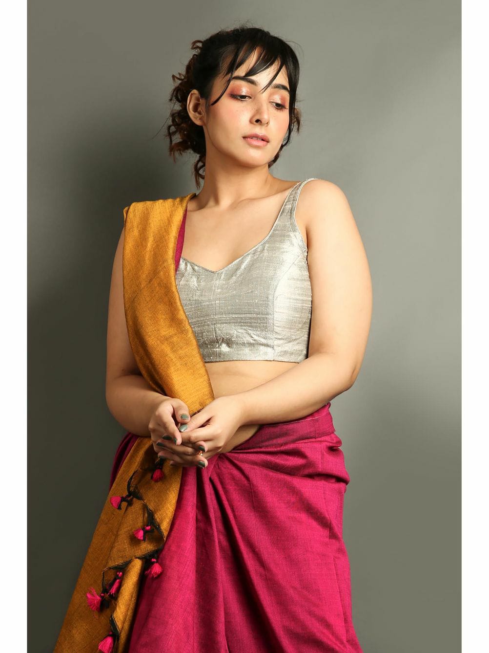 Rani Pink and Golden